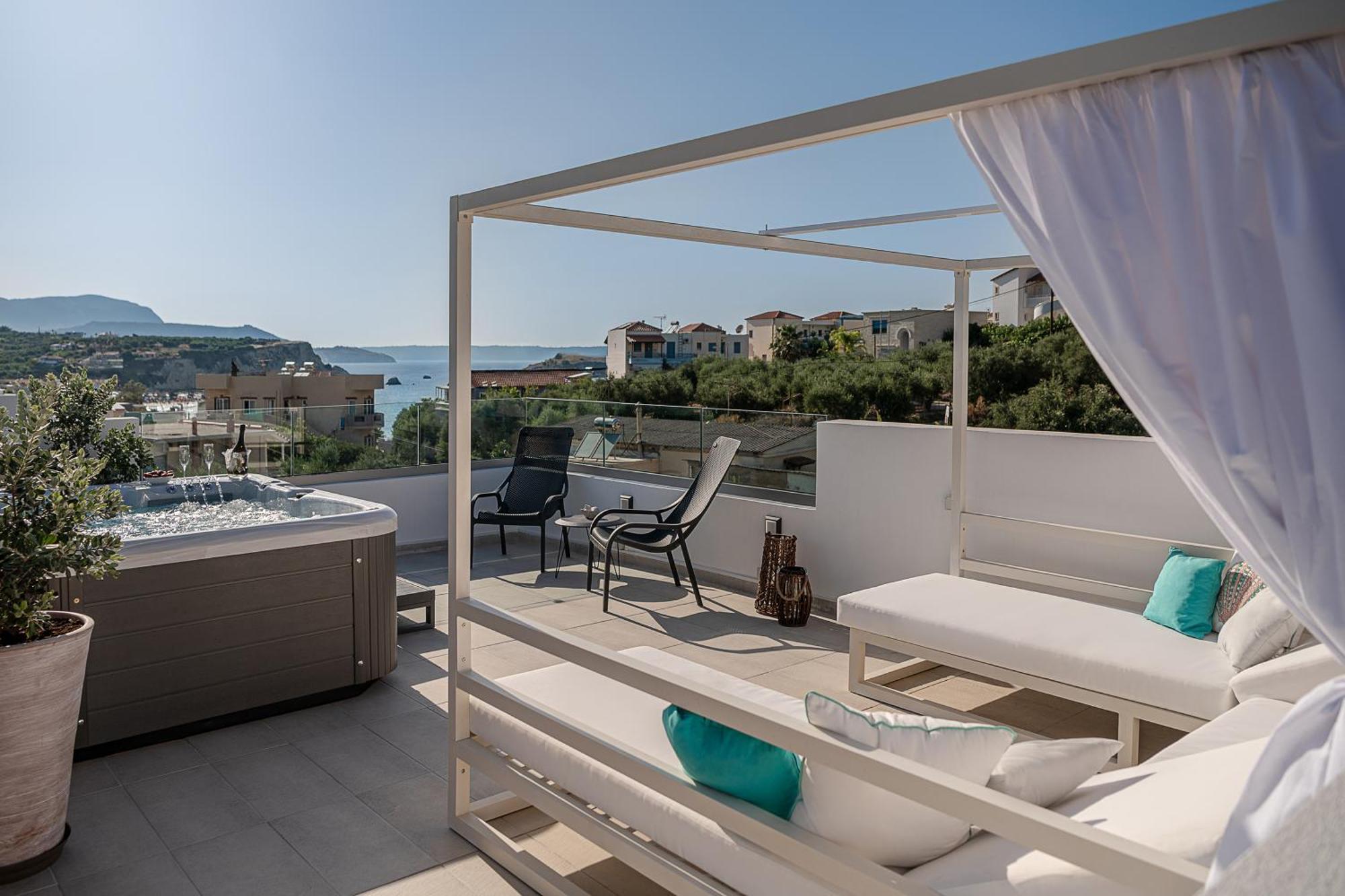 Avrilia Seaside Villa Heated Pool Almirida Exteriér fotografie