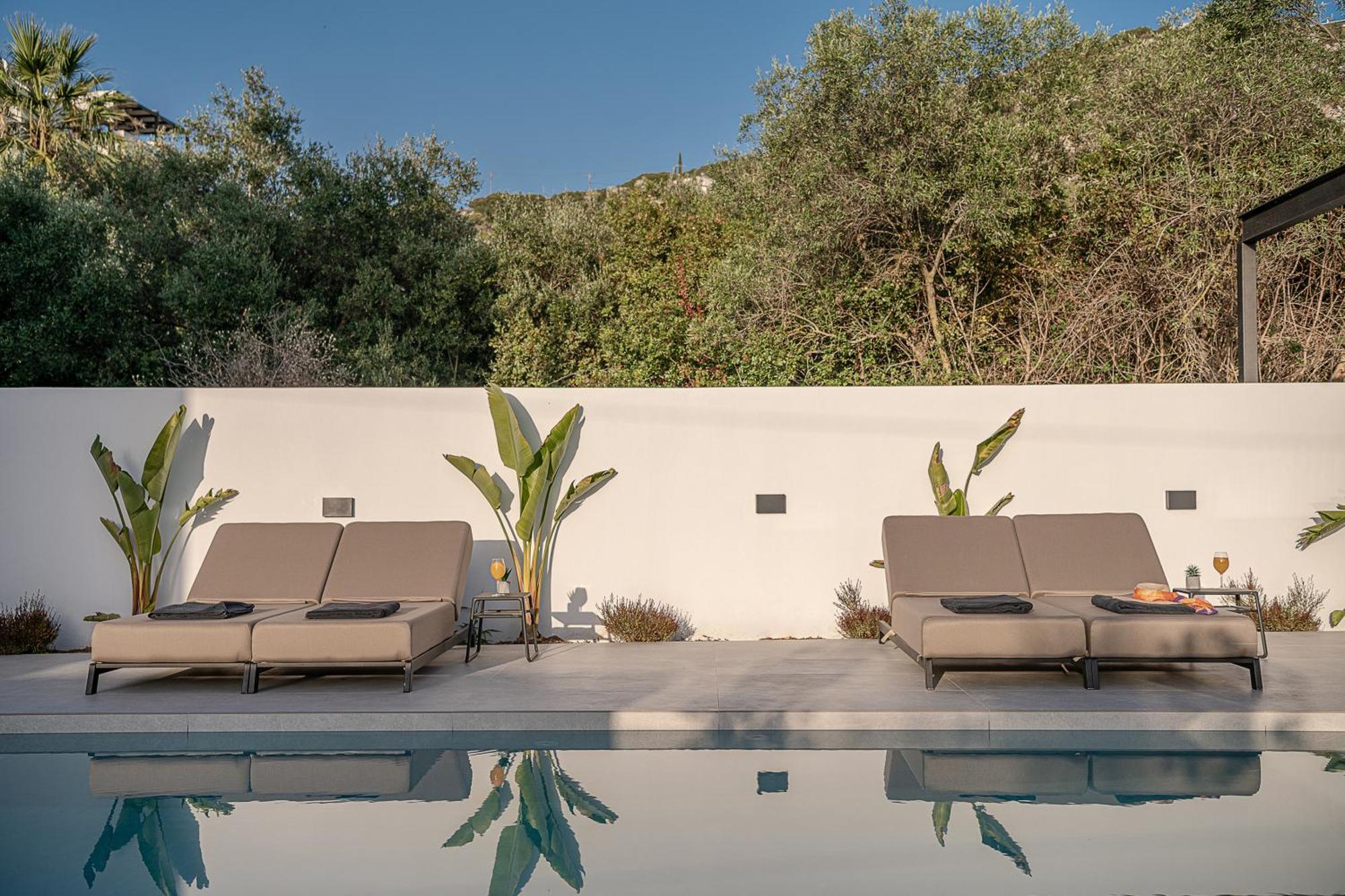 Avrilia Seaside Villa Heated Pool Almirida Exteriér fotografie